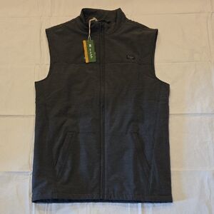 Travis Mathew NWT Men's Top of the‎ Line Golf 1MY355 Heather Black Vest S